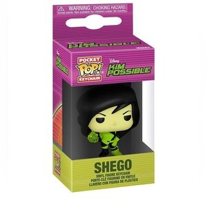 Disney Kim Possible Shego Keychain - Collectible Fandom Gift